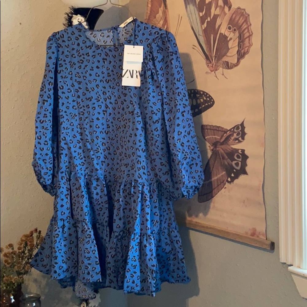 NEW ZARA The Helene Dress M